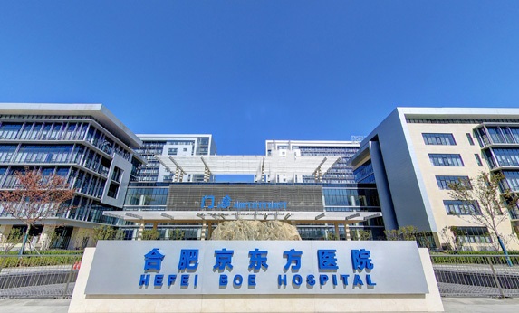 分形云展厅解决方案_合肥京东方医院 全景展示